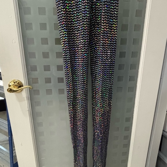 Dolce & Gabbana Black and Multicolor Leggings - Picture 3 of 7